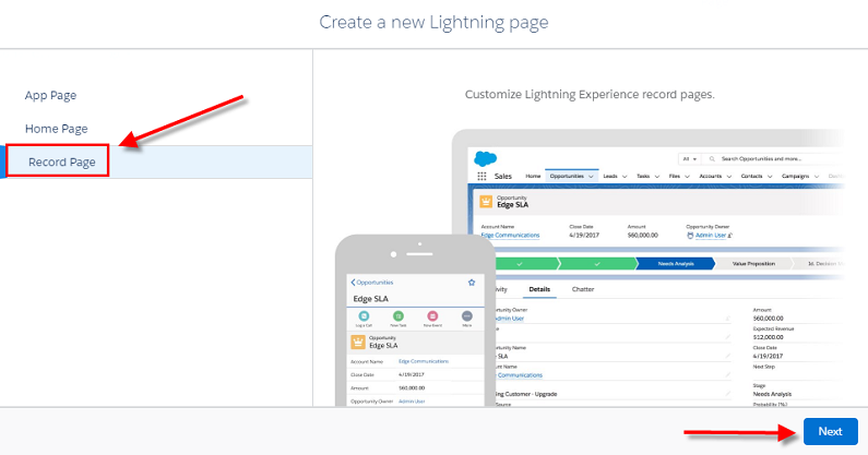 Add viewAccount to new Lightning Record Page