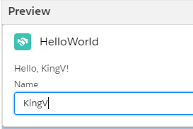 Hello World LWC App