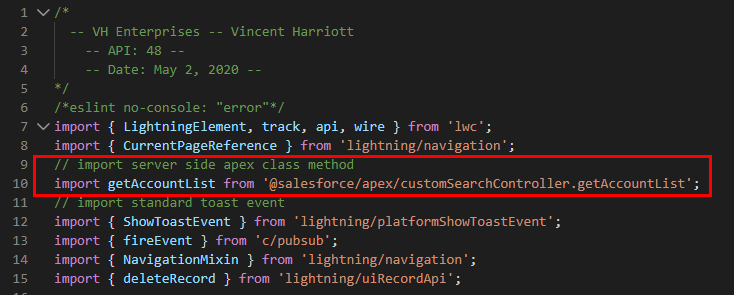 Vhe2ndCrudSample - custom Search.js